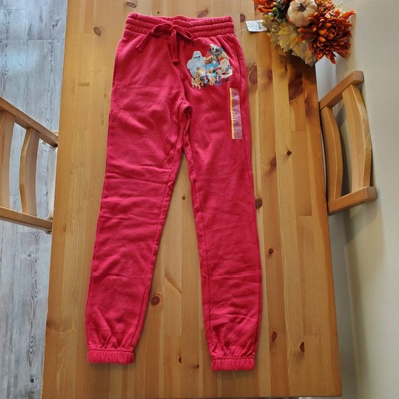 Rudolph the Red-Nosed Reindeer Adult Jogger Sweatpants - Red Size S - Picture 10 of 10